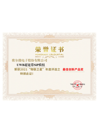 2022年 最佳创新产品奖